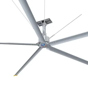 14ft Industrial Roof Fan for Gym Warehouse Hall Ceiling HVLS with <39dB Low Noise and 5 Blades