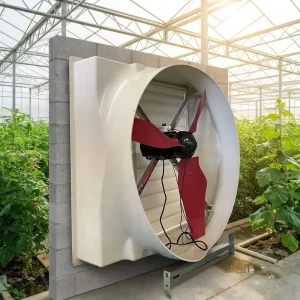15 Inch FRP Anti corrosion Exhaust Fan 380mm Small Wall Mount Ventilation Fan