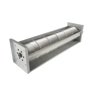 150mm AC Tangential Fan 230V Steel Cross Flow 800-1100RPM High CFM High Speed Blower Heater Split Air Conditioning Customizable