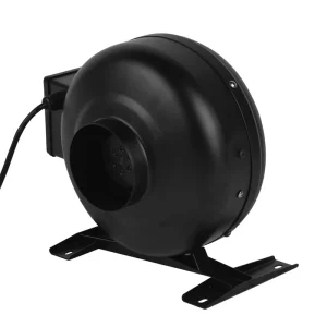 150mm Industrial and Greenhouse Exhaust Centrifugal Fan Metal Housing with Steel Blades AC 220V Motor