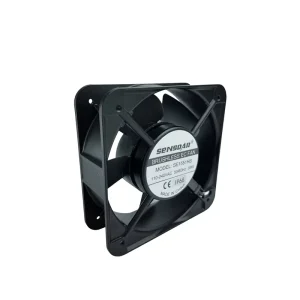 150x150x51mm 110 240V AC Ball Bearing EC Axial Fan for Rack Cabinet Ventilation Cooling High Airflow OEM
