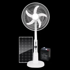 16 18inch Solar Fan Price 12v Dc Solar Fan With Battery Stand Emergency Solar Fan for Home