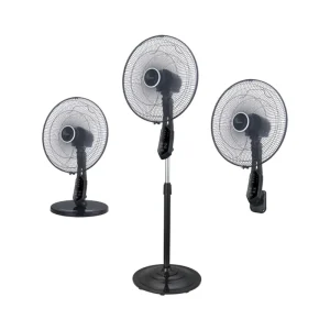 16” 3 in 1 Stand Table Wall Fan Pure Motor Plastic Ventilation Fan for Home Hotel Use Cooling Pedestal Fan Box Installation