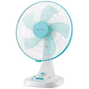 16″ Electric Table Fan 4 Speed 1 Hour Timer Wide Oscillation & Overheat Protection Outdoor Use