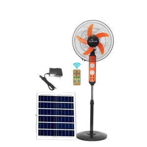 16 Inch 18 Inch Solar Standing Fan Indoor Outdoor Fan Solar Fan with Solar Panel