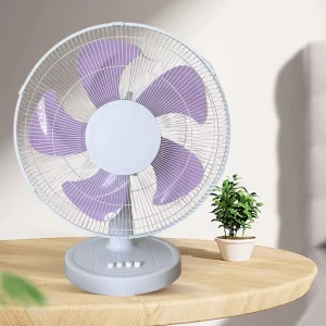 16 Inch 3 Speed Modern Mechanical Plastic Table Fan Customizable Design for Home & Office OEM ODM Available