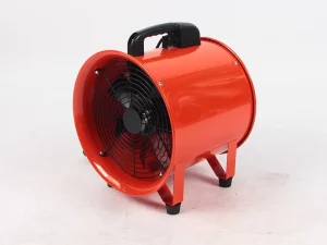 16 Inch 400mm Heavy Duty Portable Axial Flow Fan High Velocity Confined Space Blower Fan for Industrial Ventilation 220V 50Hz