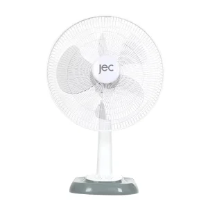 16 Inch Desk Fan 3 Speed Electric Oscillating Ventilation Fan Strong Wind 3 Blade Table Fan for Home & Hotel Use