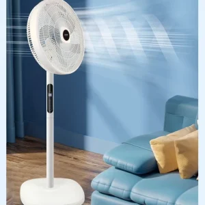 16-Inch Electric 8-Speed Stand Fan Big Wind Oscillating Tower and Pedestal Fan for Home Use High-Efficiency Cooling