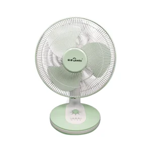 16 Inch Electric Indoor Ventilation Fan 3 Plastic Blades AC Motor Mechanical Control Portable Low Noise 3 Speed Hotel