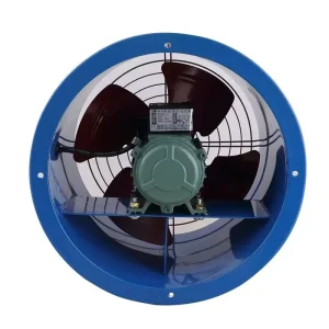 16 Inch Low Noise Axial Flow Fan Cylindrical Ventilation Fan High air Volume Warehouse Cooling and Smoke Exhaust Fan