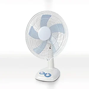 16 Inch Mechanical Table Fan High Velocity 3 Speed Adjustable Tilt Head Quiet Cooling Desk Fan for Home Office Workshop
