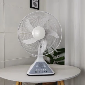 16 Inch Multi Function Solar Energy Battery AC DC Wall Fan 16 Inch Rechargeable Table Fan Portable Rechargeable Fan Rechargeable