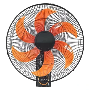 16 Inch Oscillating Wall Fan with Remote Control Timer Energy Efficient Class A+++ 3 Blades Wall Mounted for Home Commercial Use