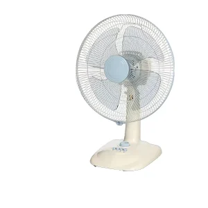 16 Inch Plastic Home Appliance Desk Fan with Mechanical Control Electric Table Fan Motor for Home and Hotel Use