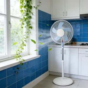 16 Inch Plastic Pedestal Household Home Electric Standing Fan