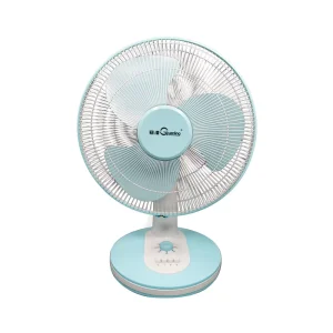 16 Inch Portable Low Noise Indoor Electric Table Fan 3 Metal Blades Pure Copper Motor Mechanical Control US Plug Plastic Case