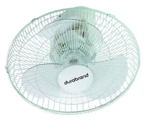 16 Inch Wall Mounted Electric High Speed 3-Speed Air Cooling Fan Mechanical Control Energy Efficiency A+ Low Noise