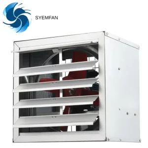 16500m³ h 0.75kw 960rpm Robust Wall Fans for Heavy Use WA Series with Durable Square Housing