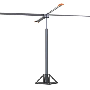 16ft IE5 PMSM Motor IP66 HVLS Pole Fan, 0.75kW, 38dB, 500 Square Meter Coverage