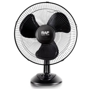 16inch Table Desk Fan Black Color 3 Speed Function Home Use Table Fan