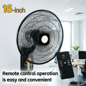 16inch Wall Mount Fan Quiet 3 Speed Pull Chain Control Oscillating Air Cooling Fan Bedroom Home Gym Office Factory