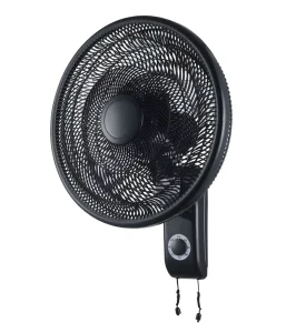 17.9 Inch 5 Blades Plastic Electric Mechanical Control Three Speed Wall Mounted Air Cooling Fan Custom Household