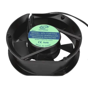 17051 AC Plastic Axial Flow Fan 172mm 172x150x51mm 60Hz 110V 220V Cooling Fan Electric OEM ODM Industrial Use Efficient Ball