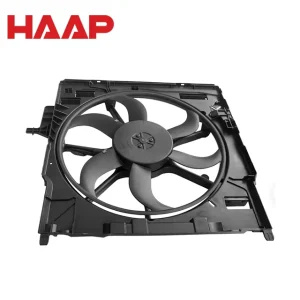 17427598738 Radiator Cooling Fan Assembly for X5 E70 Single Fan Motor 2 Year Warranty Replacement