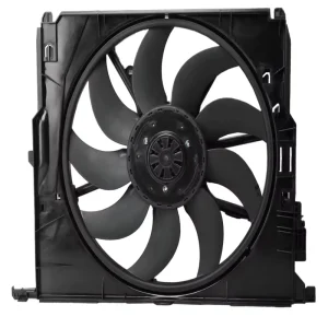 17428509743 Auto Parts Radiator Fan Assembly AC Condenser Cooling Fan for BMW F01 F02 F10 F11 750Li