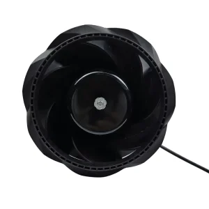175x63mm Brushless DC Centrifugal Fan 12 24V High Static Pressure Backward Curved Blower Plastic Impeller Free Standing OEM ODM