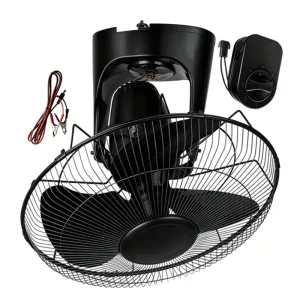 18″ 16″ Wall Fan Industrial Ventilation Fan AC DC Mechanical Orbit Wall Mounted Hanging Electric Fan for Household Dinning Hall