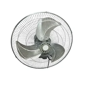 18″ 20″Heavy Duty Wall Fan 3 Aluminum Alloy Blades Remote Control Copper Motor Commercial Oscillating Wall Mounted Cooling Fan