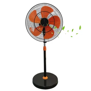 18 Inch 140W Standing Fan with 5 Plastic Blades 220V Motor Grill Mechanical Outdoor Hotel Use Product
