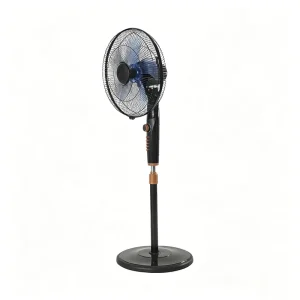 18 Inch 70W 100W High Speed Motor 3 or 5 Metal Grill Plastic Blade Home Fan Black Color
