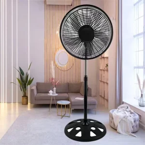 18-Inch Air-Cooled Base Fan for Home Office Bedroom