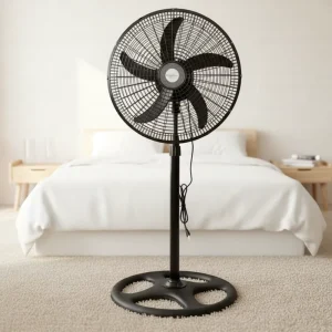 18-Inch Air Cooling Electric Bracket Floor Fan for Room School Home Industrial Ventilation