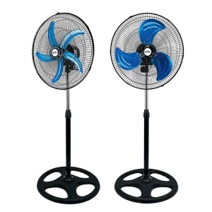 18 Inch High Power Industrial Fan High Airflow Electric Fan for Factory & Commercial Use Home Pedestal Fan with Oscillation
