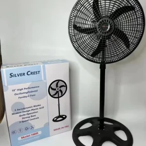 18 Inch Industrial Ventilation Fan Multi Use Floor Wall Desk Quiet Durable Electric Energy Efficient Plastic Household