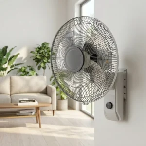 18 Inch Large-sized Wall Fan Wall Mounted Commercial Fans Wall Mounted Electric Fans with 5 Aluminum Blades