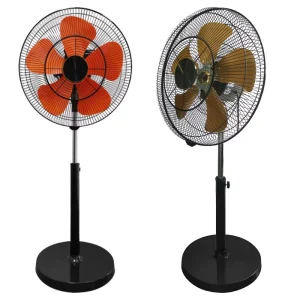 18 Inch Mechanical Indoor Outdoor Electric Base Fan Custom AC Air Cooling for Hotels Metal Bracket Commercial Oscillating