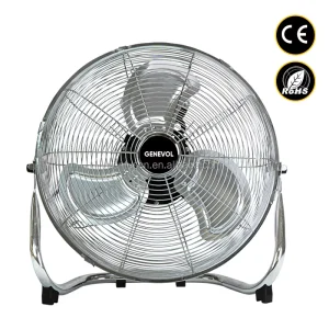 18 Inch Silver Industrial Floor Fan with CE & CB Certified Industrial Fans