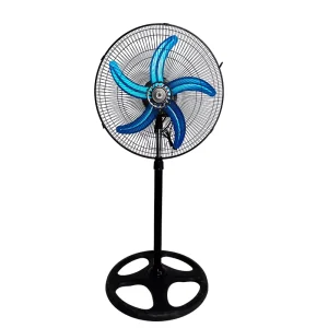 18 Inch Stand Fan Electric Home Vertical Fan Mechanical for Household Car Garage Hotel Box Cooling Metal Plastic
