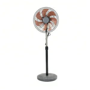 18 Inch Strong Wind Standing Fan Adjustable Height Oscillating Air Cooling Fan Pedestal Fan Support Customization