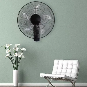 18 Inch Wall Fan Adjustable Swing Powerful Wind Wide Coverage Energy Efficient Wall Mounted Fan for Home
