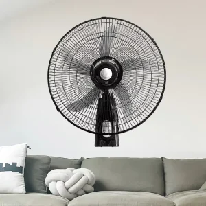 18 Inch Wall Mounted Fan Metal Oscillating Wall Fan for Room Living Wall Fan