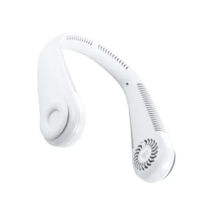 1800MAH Bladeless Neck Fan Portable Rechargeable Hanging Wearable Cooling Mini Fan