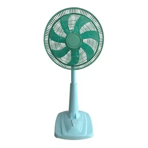 18Inch Oscillating Pedestal Fan Double Ball Bearing Aluminum Motor Height Adjustable for Indoor Cooling
