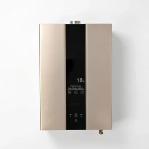 18L Tankless Gas Water Heater Forced Type Instant Hot Shower Geyser with Powerful Exhaust Fan