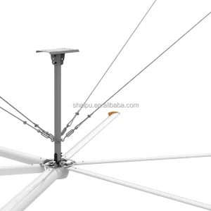18ft Energy Efficiency Air Cooling HVLS Big Industrial Ceiling Fan